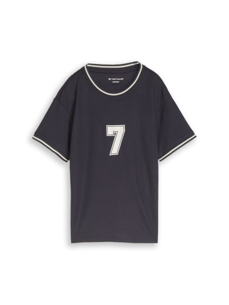 T-Shirt mit Rückenprint