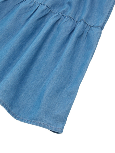 Leichtes Mini-Jeanskleid