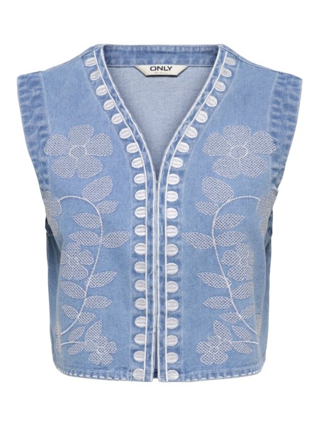 ONLNOELLA EMB DNM WAISTCOAT SIJI