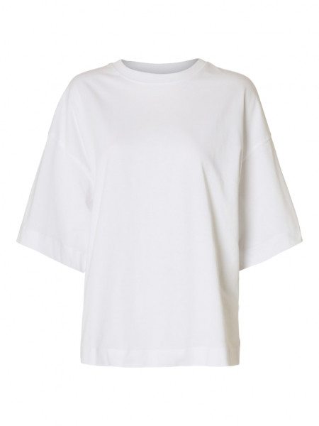 SLFCOLWOMAN 2/4 OVERSIZED TEE NOOS