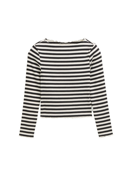 Langarmshirt mit Streifenmuster