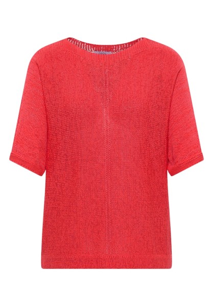 Dolman Pullover mit U-Boot-Ausschnitt
