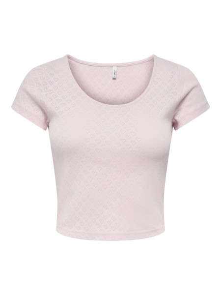 ONLMADISON S/S U-NECK TOP BOX JRS