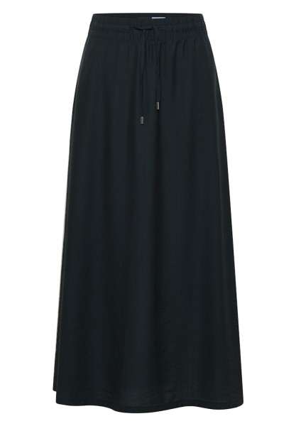Maxi-Rock mit Taschen und Struktur