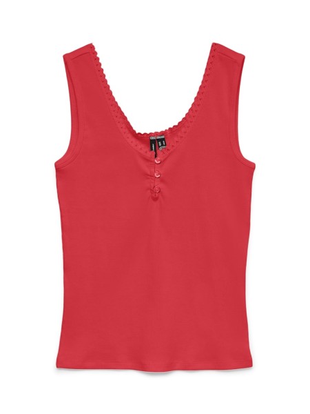 VMTINNA SL U-NECK SHORT TOP JRS GA