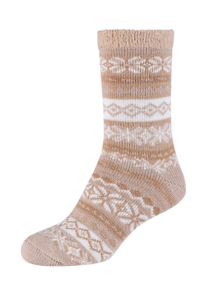 Women cosy norwegian winter Socks 1p
