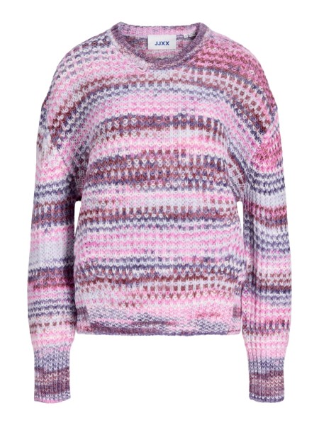 JXSIMONE SPACE DYE CREW NECK KNIT SN