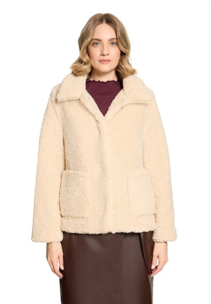 Plüschjacke