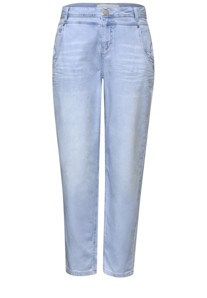 High Waist Barrel Leg Jeans im Loose Fit