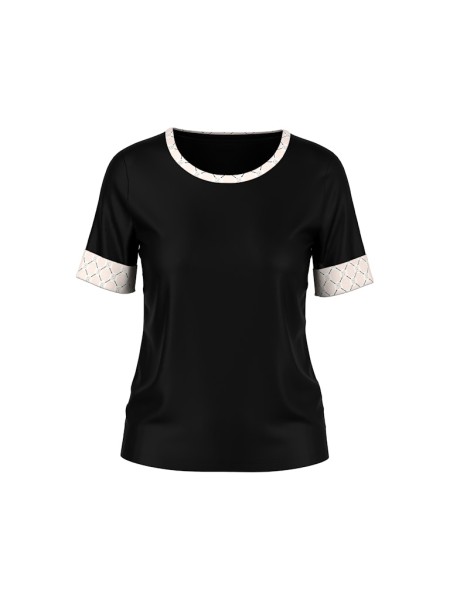 Shirt aus Baumwollstretch