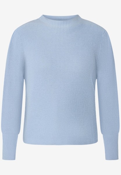 Strickpullover mit Ballonärmeln