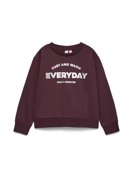 VMCAMILLE LS SHORT SWEAT TOP JRS GA GIRL