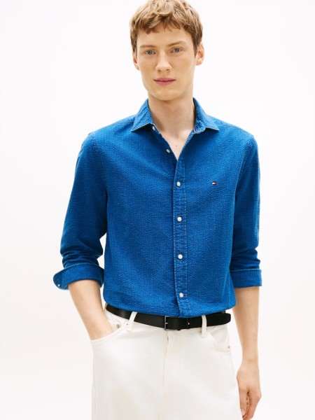 Regular Fit Seersucker Shirt