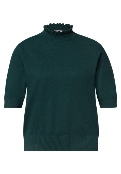 Kurzarm Pullover mit Turtle Neck