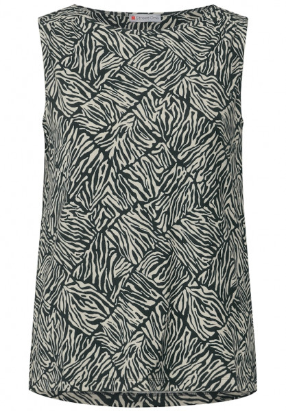 Gemustertes Basic Top