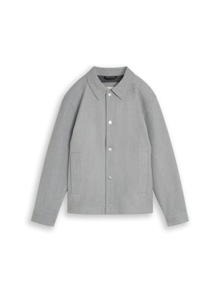 Relaxed Fit Jacke mit Druckknöpfen