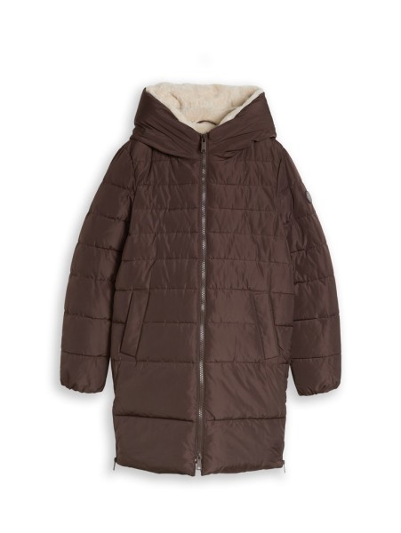 Puffer-Mantel aus wasserabweisendem Material