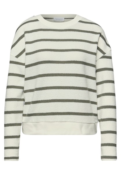 Langarm Shirt mit Rundhals im Loose Fit