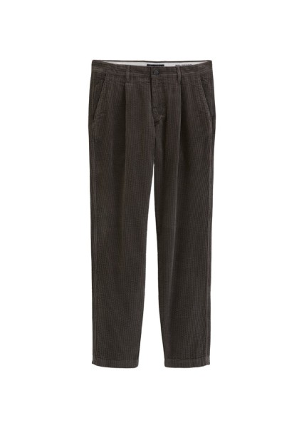 Cordhose Model Osby pleats tapered