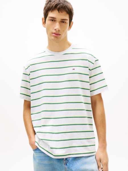 Hilfiger Flag Stripe Relaxed Jersey T-Shirt