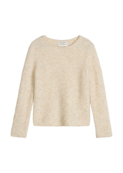 Bouclé-Pullover regular