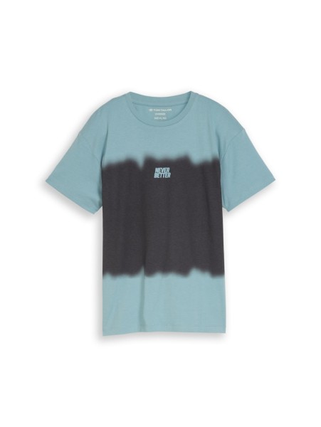 Oversize T-Shirt mit Foto-Print