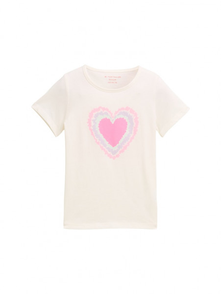 T-Shirt mit Herz-Print