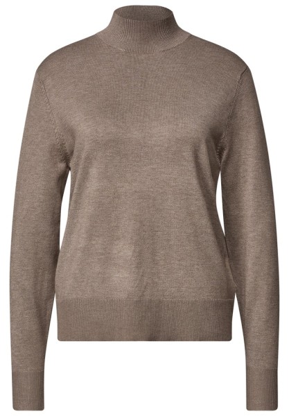 Basic Pullover mit Turtle Neck