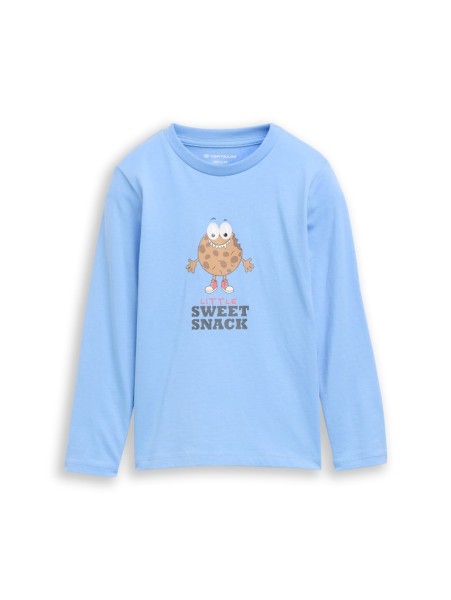 Langarmshirt mit interaktivem Print