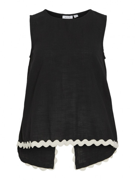 VIMANDA WAVY O-NECK S/L TOP