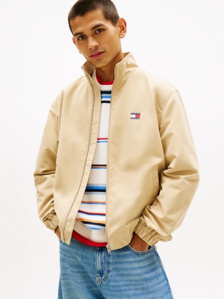 Collar Logo Water Repellent Zip-Thru Jacket