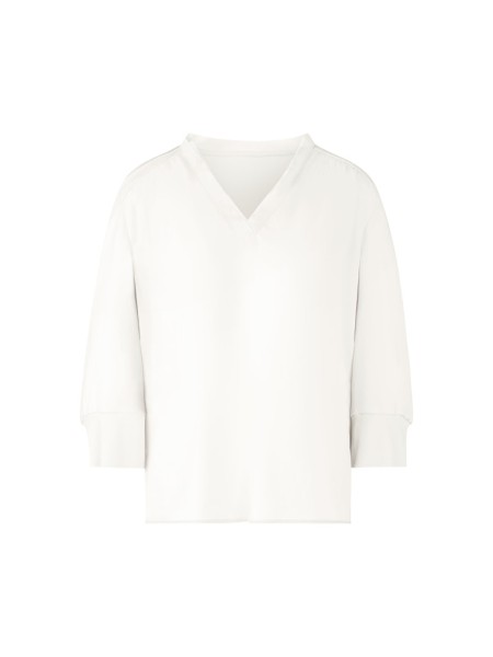 Blusenshirt aus Materialmix