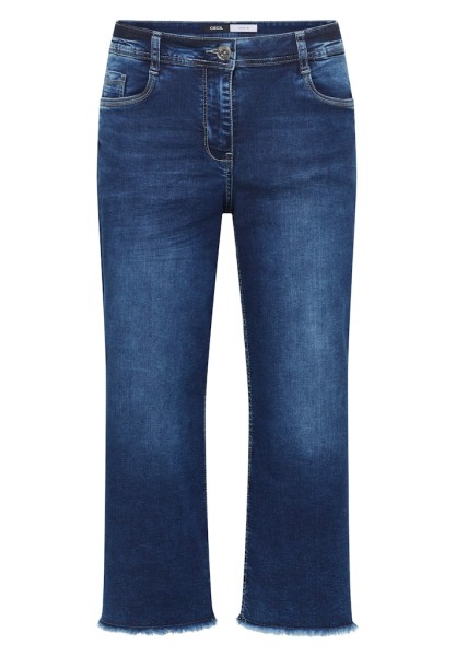 3/4 Wide Leg Jeans im Loose Fit