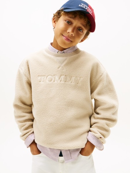 POLAR FLEECE GRAPHIC SWEATSHIRT