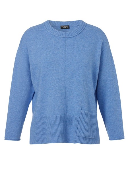 Pullover Rundhals 1/1 Arm Taschen
