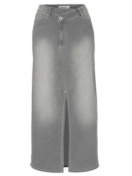 Rock lang ausgestellt Jeans