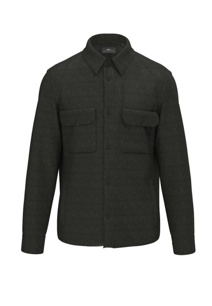 Herringbone Linen Overshirt