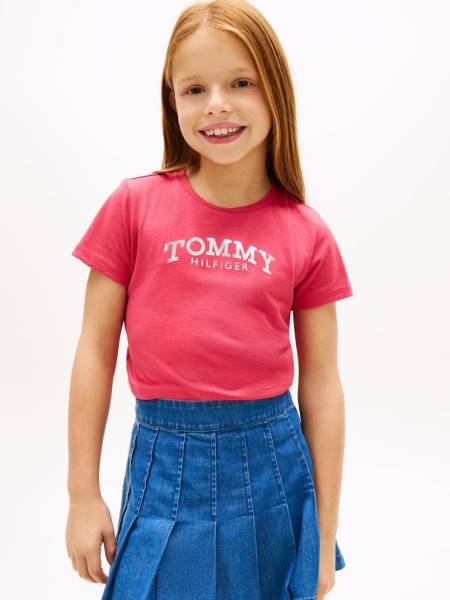 TOMMY FOIL TEE SS