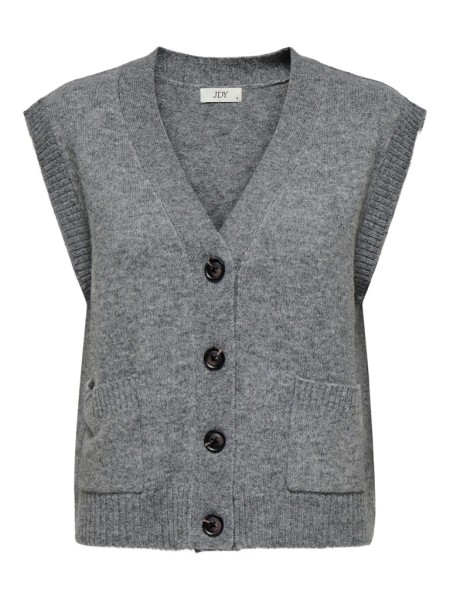JDYSUPER S/L V-NECK VEST KNT NOOS