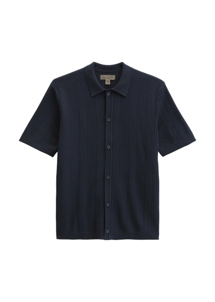 Kurzarm-Feinstrickshirt DFB Travel Collection
