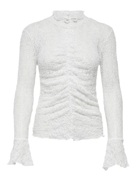 JDYLALA L/S HIGH NECK LACE TOP JRS