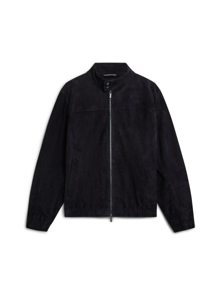 DC ESSENTIAL LEATHER JACKET