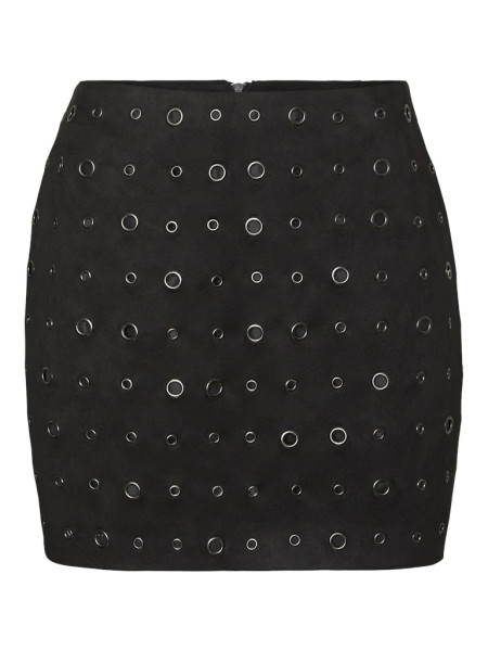 VMMALUA MW SHORT FAUX SUEDE SKIRT