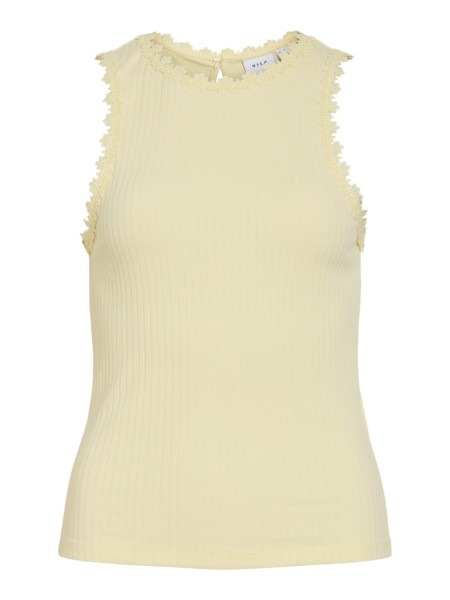 VIBABIA FLOWER O-NECK S/L TOP/1