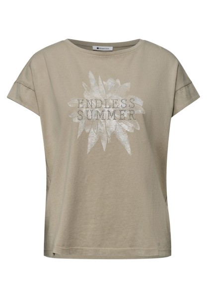 Dropped Shoulder Shirt mit Artwork