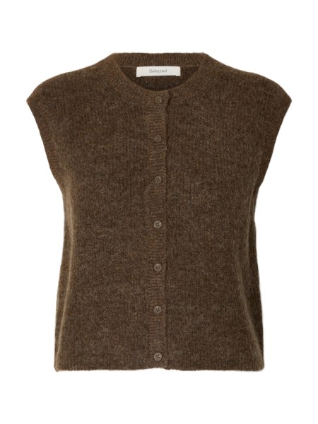 SLWLULU SL BUTTON O-NECK VEST NOOS