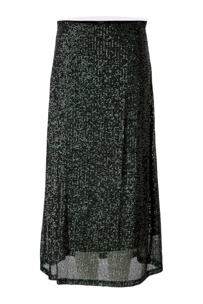 Midirock Stretch-Allover Paillette