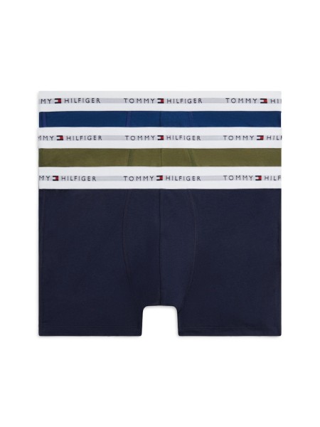3-Pack Signature Repeat Logo Waistband Trunks