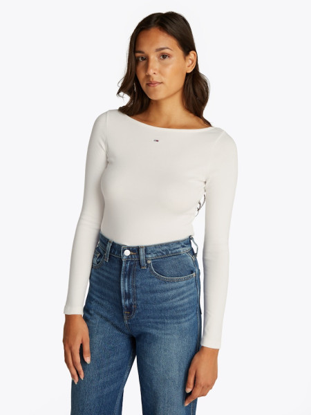 TJW BOAT NECK TOP LS
