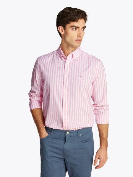 FLEX POPLIN BOLD STRIPE RF SHIRT